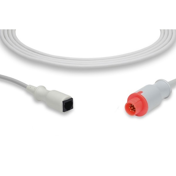 Cables & Sensors Hellige Compatible IBP Adapter Cable - Medex Abbott Connector IC-HL-MX0